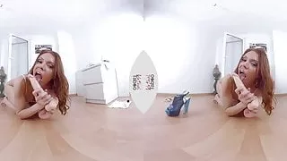 Virtual Taboo - Big Boobs Kitana  Playing With Her Dildo!