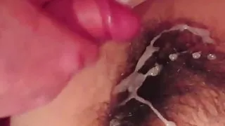 Cum on pussy