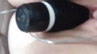 Chubby slut toyed before getting fucked