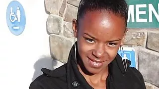 Tasting that black pussy nectar