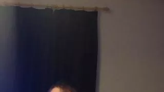 Arsch gefickt von massivem schwarzen Dildo