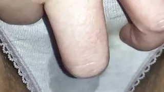 Cumming in wet panties