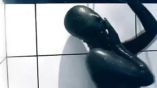 latex shower
