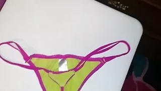 cum on allisons thong