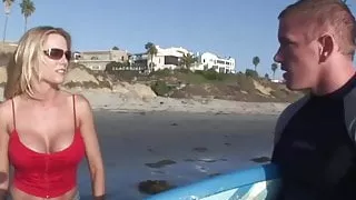 Milf big tits fucks younger guy