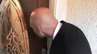 Sexy red dress stockings for cougar (TOP MATURE)