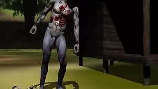 Zombie creep fucking tight teen pussy