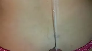 descarga de leche en mi espalda