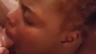 Blowjob with a facial