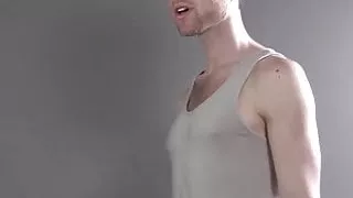 Alex loves playing with Jacks huge cock while being watched