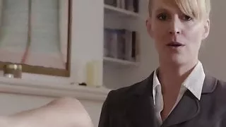 Superior finds out about your foot fetish