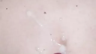 Slow motion cum shot