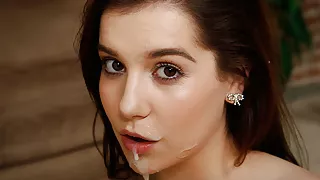 Kasey Warner does sloppy handjob