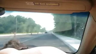 Quick ride on highway