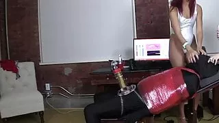 FEMdom machine milking