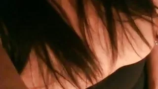 Sexy, latin, MILF masturbates