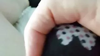 Playing in my wifes panties