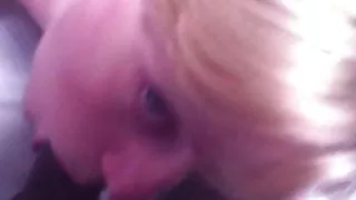 Hooker With Heart Tattoo Sucks Black Stick