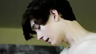 Horny hung twink Dakota White is back for more barebacking