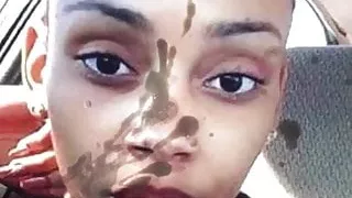 Zerstörte ihr hübsches Gesicht