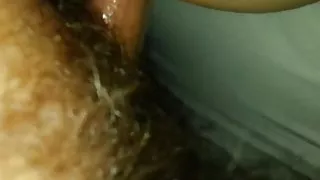 Closeup sex. Soaking wet pussy