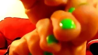 sweaty feet after work