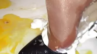 her party heels VS whipped cream