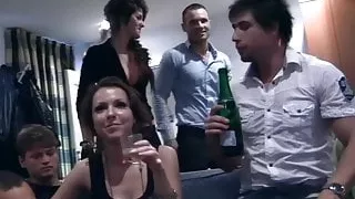 College teens drilled at fuck party