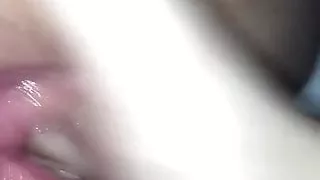 I finger her and make her squirt a puddle