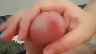 Tease and denial with big cumshot