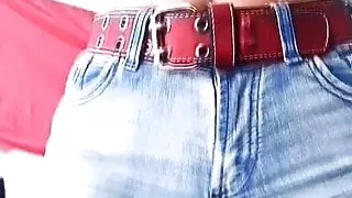 Cameltoe Jeans Perfect Body Latina! Ass, Tits, Pussy! Amazin