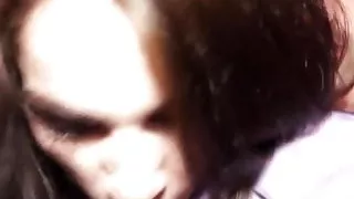 Euro amateur cocksucking in group before sex