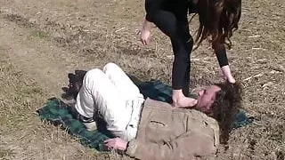 In The Country With Anna - Foot Licking