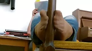 Mrs Teacher and her Nylonfeet 3