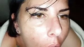 suck cock and cumshot into mouth