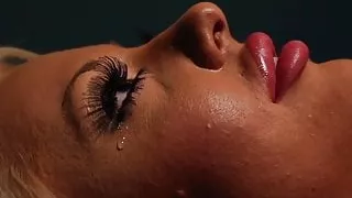 Captured busty doll roughly used by male dom