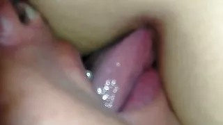 Licking ass and pussy