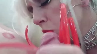 Longnails Cumshot Cum covered