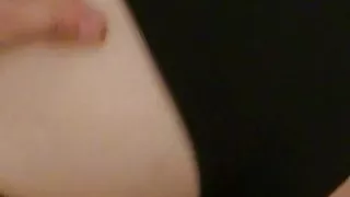 Doggy style quicky with panties on