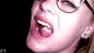 Blonde College Girl Gloryhole