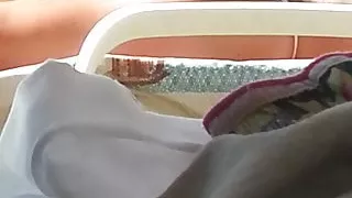 girlfriend in the pool