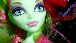 My friend and I cum on monther high dolls