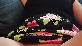 Teasing wife's puss 2