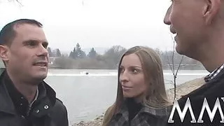 Czech natural teen Morgan Moon