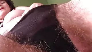 Stickende Haarige MILF Fotze gefilmt