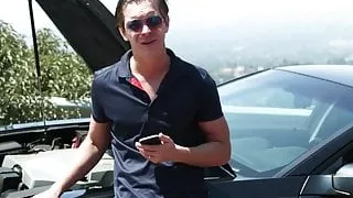 Russian man trapped in a crazy MILF's house