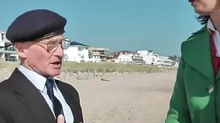 Creampied euro milf loves fucking geriatrics