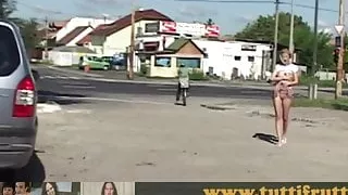 summer amateur casting with hot MILF