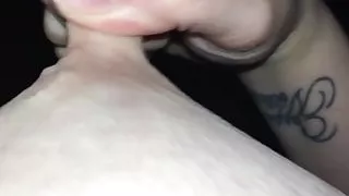 Tugging on my nipples