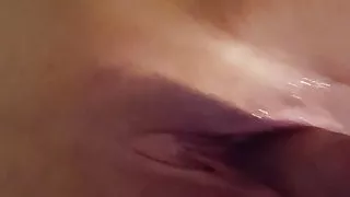 Fisting her tight pussy